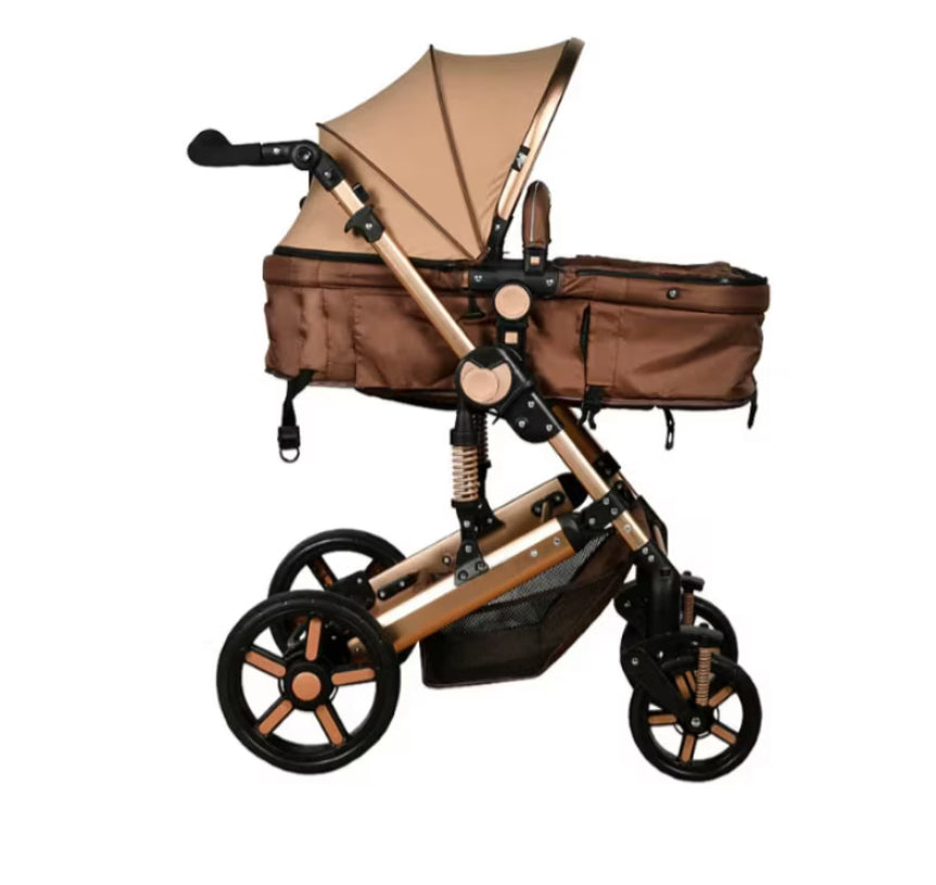 Carucior Bebe 2 in 1 Transformabil – Eleganta, Confort si Siguranta Premium