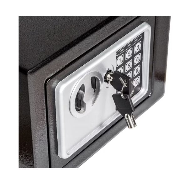 Cutie de valori electronica cu incuietoare digitala, neagra