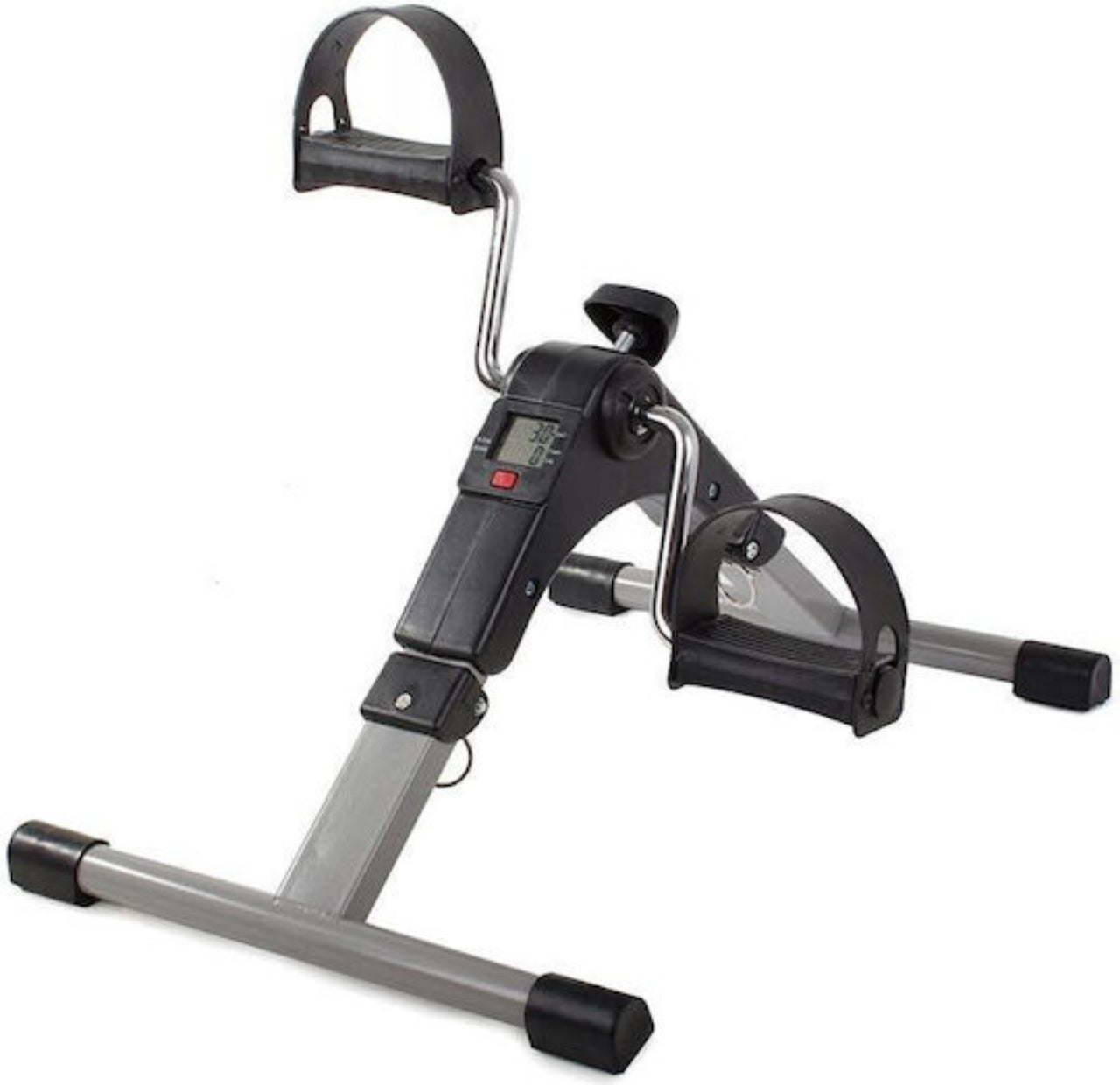 Pedalieră pliabilă fitness cu ecran digital – pentru picioare și brațe