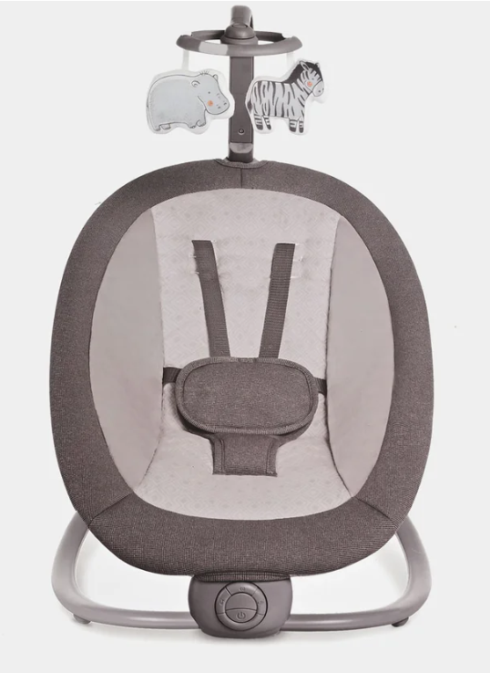 Balansoar bebeluși cu vibrații și jucării, pliabil, 0–9 kg